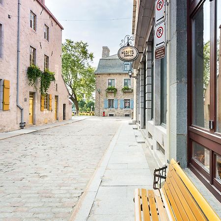 Les Lofts Champlain - Par Les Lofts Vieux-Quebec Leilighet Eksteriør bilde